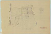 Sommepy-Tahure (51544). Section B1 1 échelle 1/2500, plan mis à jour pour 1955 (section B1 2e partie), plan non régulier (papier)
