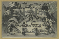 VITRY-LE-FRANÇOIS. Souvenir de Vitry-le-François.
(75 - Parisimp. E. Le Deley).[vers 1918]