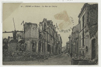 REIMS. 43. Reims en ruines - La Rue du Cloître / B.F.
(75 - ParisCatala frères).1919