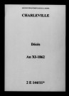 Charleville. Décès an XI-1862