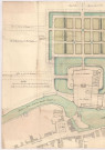 Plan du parc du château d'Anglure, s. d. .