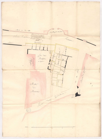 Châlons-sur-Marne. Nouvelle rue pour le Jard, 1771.