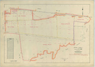 Athis (51018). Section ZC échelle 1/2000, plan remembré pour 1958 (mis à jour en 1961), plan régulier (papier armé)
