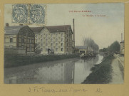 TOURS-SUR-MARNE. Le Moulin et le Canal.
Édition Mocquereau.[vers 1905]