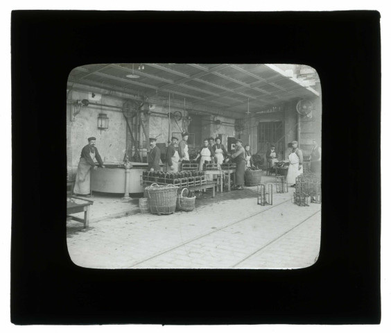 Rinçage des bouteilles / Fs Rothier