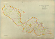 Saint-Hilaire-le-Grand (51486). Section ZH échelle 1/2000, plan remembré pour 1965, plan régulier (papier armé)