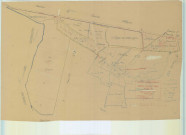 Saint-Imoges (51488). Section A1 échelle 1/2500, plan mis à jour pour 1934, plan non régulier (papier).
