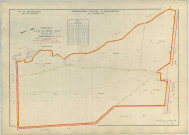 Aulnay-sur-Marne (51023). Section ZB échelle 1/2000, plan remembré pour 1961 (renouvelé pour 1961), plan régulier (papier armé)