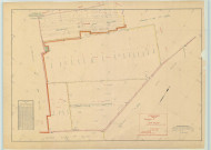Fagnières (51242). Section Y2 échelle 1/2000, plan remembré pour 1954, plan régulier (papier)
