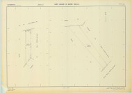 Saint-Hilaire-le-Grand (51486). Section YE 1 échelle 1/2000, plan remembré pour 1983 (extension sur Souain-Perthes-les-Hurlus section ZA), plan régulier (calque)