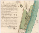 Plan géométriquement figuré d'une pièce d'héritage assise sur le terroir de Compertrix, 1777.