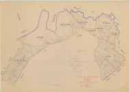 Belval-en-Argonne (51047). Section A1 échelle 1/2500, plan mis à jour pour 1957, plan non régulier (papier)