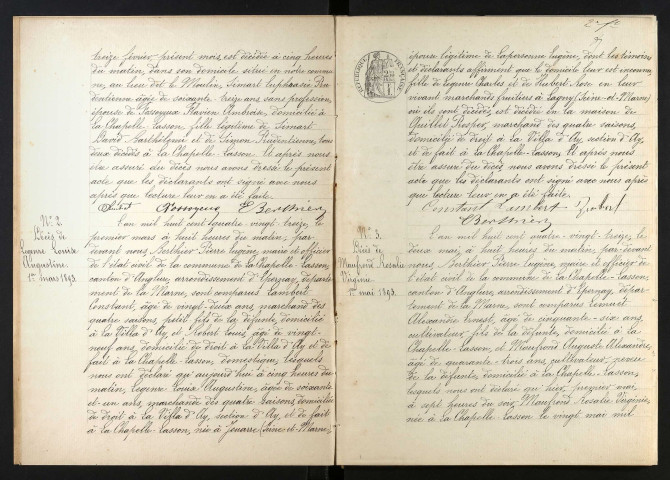 Chapelle-Lasson (La). Décès 1893-1929