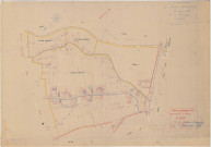 Faux-Fresnay (51243). Section G2 échelle 1/1000, plan mis à jour pour 01/01/1940, non régulier (papier)