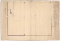 Plan de bâtiments - non identifié - (1763)