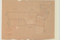 Cheniers (51146). Section D1 échelle 1/2500, plan mis à jour pour 1933, plan non régulier (papier)