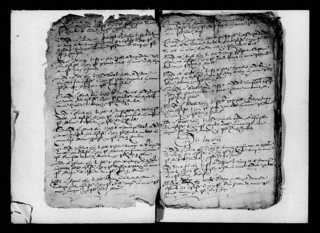 Romigny. Baptêmes, mariages, sépultures 1611-1792