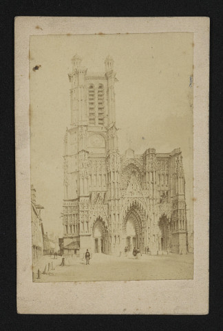 TROYES. Cathédrale (8 septembre 1885).