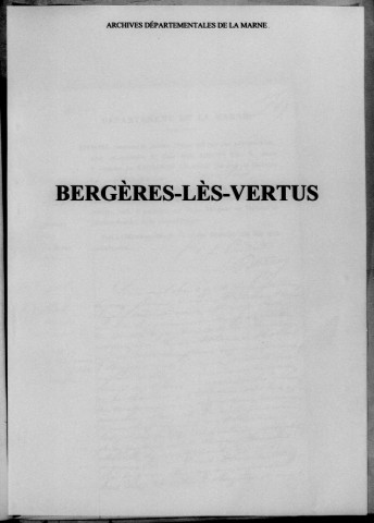 Bergères-lès-Vertus. Naissances 1872