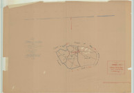 Gault-Soigny (Le) (51264). Tableau d'assemblage échelle 1/10000, plan mis à jour pour 01/01/1931, non régulier (papier)