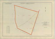 Aulnay-sur-Marne (51023). Section ZI échelle 1/2000, plan remembré pour 1961 (renouvelé pour 1961), plan régulier (papier armé)