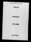 Vouzy. Naissances 1793-1860