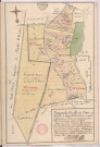 Plan détaillé du village et terroir de Nogent-Sermiers : 2ème feuille (1776), Pierre Villain
