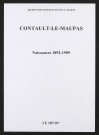 Contault. Naissances 1892-1909