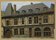 REIMS. 15757. Maison natale de Saint Jean-Baptiste de la Salle, façade (XVIe s.).
SarregueminesL'Europe-Pierron.Sans date