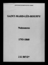 Saint-Mard-lès-Rouffy. Naissances 1793-1860