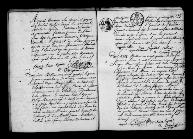 Épine (L'). Naissances 1824-1860