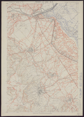 Berry-au-Bac S. E. Service géographique de l'Armée]. 1918 