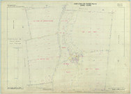 Saint-Jean-sur-Tourbe (51491). Section ZI échelle 1/2000, plan remembré pour 1968 (extension sur Somme-Tourbe section ZC), plan régulier (papier armé)