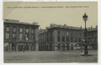 REIMS. 1405. La Grande Guerre 1914-17 - Bombardement de Place Royale et Rue Colbert / Phot-Express.
(75 - Parisphototypie Baudinière).1914-1917