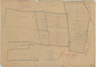 Jonchery-sur-Suippe (51307). Section F2 échelle 1/2000, plan mis à jour pour 1934 (contient section F2), plan non régulier (papier)