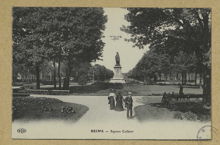 REIMS. Square Colbert.
ParisE. Le Deley, imp.-éd.1910