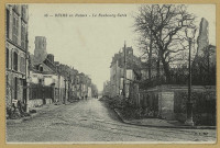 REIMS. 46. Reims en ruines - Le Faubourg Cérès / B.F.
(75 - ParisCatala frères).1920