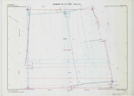Dommartin-Lettrée (51212). Section XL échelle 1/2000, plan remembré pour 1991, plan régulier (calque)