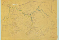 Saint-Just-Sauvage (51492). Section E échelle 1/1250, plan mis à jour pour 01/01/1968, non régulier (papier)