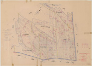 Bussy-le-Repos (51098). Section F2 échelle 1/2500, plan mis à jour pour 1958, plan non régulier (papier)