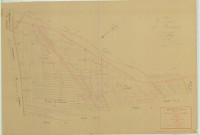 Fère-Champenoise (51248). Section D4 échelle 1/2000, plan mis à jour pour 01/01/1953, non régulier. Anciens plans de Normée (papier)