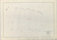 Croix-en-Champagne (La) (51197). Section ZH échelle 1/2000, plan remembré pour 1963, plan régulier (papier armé)