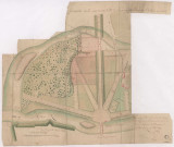 Plan de l'emplacement du pont des Indes de Vitry, 1769.
