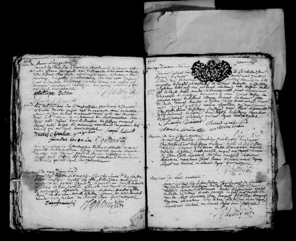 Festigny. Baptêmes, mariages, sépultures 1706-1713