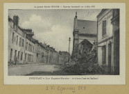 ÉPERNAY. La grande guerre 1914-1918 - Épernay bombardé en juillet 1918 - Épernay - Rue Eugène Mercier-Ateliers Jost et Collard.
Édition Péroche (69 - Lyonphototypie X Goutagny).1914-1918