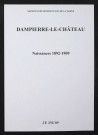 Dampierre-le-Château. Naissances 1892-1909