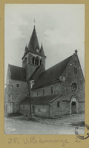 VILLE-DOMMANGE. Église.
(71 - MâconÉdition L. Michaud).[vers 1950]
