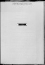 Thibie. Naissances 1882