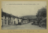 PASSAVANT-EN-ARGONNE. -4-Rue de la Fontaine-au-Gué.
(Photot. D. DelboyMirecourt).[avant 1914]