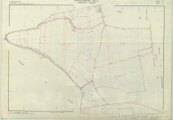 Reims-la-Brûlée (51455). Section ZB échelle 1/2000, plan remembré pour 1987 (extension sur Vitry-en-Perthois section ZR et sur Marolles section B), plan régulier (papier armé)